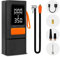AAMHHM Compresseur à Air Portatif, 150PSI Gonfleur pneus Voiture sans Fil,7500mAh Pompe à air Rechargeable pour Vélo,Auto, Moto,Balle
