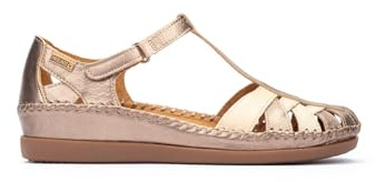 Pikolinos Cadaques Chaussures Semi-Ouvertes Femme | Cuir | Argent