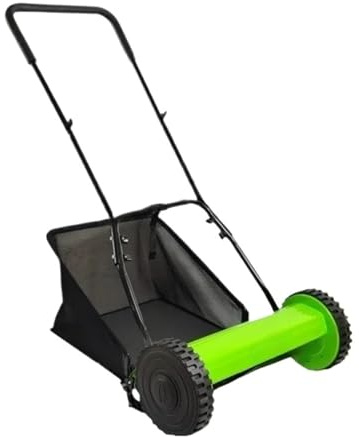 BADIKA Barredoras manuales de Empuje Barredora de jardín Profesional 16T - Barredora Manual de Empuje for Hojas y césped(12 Inch Manual)
