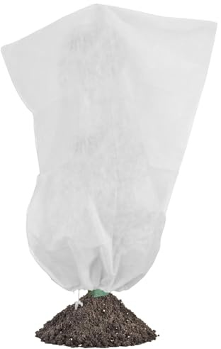 Genérico Cubiertas Antihielo para Plantas | Protector de Heladas con Cremallera Lateral - Manta Térmica Reutilizable para Arbustos Y Flores - Protección Invernal para Árboles