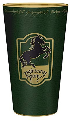 Herr der Ringe - XXL glass - 400 ml - guest house for dancing pony - logo