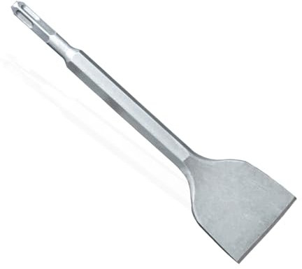 Burin à Carrelage Burin à Carreaux Burin Carrelage SDS Plus Ciseau à Carrelage Coudé Burin SDS Plus Carrelage Burin Plat Carrelage pour Tous Les Marteaux à Percussion SDS Plus et Marteau Électrique