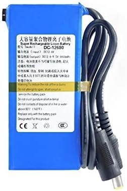 Batería Li Ion DC 12v 12.6v. Batería Recargable De Iones De Litio con Interruptor De Encendido/Apagado BMS 4800 6800 8000 9800 15000 20000 Mah DC-1220A(DC-122000).DC-12680