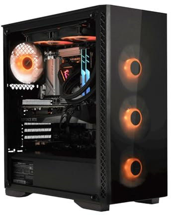 DILC, Jupiter I Pro, PC Gaming Fisso, Computer con Processore Intel i7 12700F 4.90 Ghz, Scheda Video RTX 3070 8 GB OC, SSD 1 TB M.2 NVME, RAM 32 GB DDR4, Windows 11, Garanzia 3 Anni