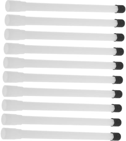 Gatuida Extensor Piezas 170mm Plástico de Neumático de Blanco Válvula 10 | Varilla de Extensión para Vástago, Instalación Sencilla, Inflado en Vehículos Diversos
