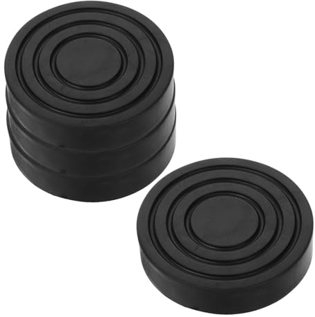 DOITOOL 4pcs Washing Machine Shock Absorber Feet Pads with Non-slip Design for Washer and Dryer, Plastic Vibration Dampening Stabilizer Pads, Noise Reduction and Anti-slip Protection