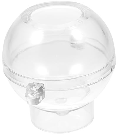Anneome Molde Para Velas Esféricas Diy, Molde De Vela Aromática Redondo Transparente, Tamaño Pequeño 5 Cm, Resistente Al Desgaste, Para Manualidades y Aromaterapia, Uso Casero y Artesanal