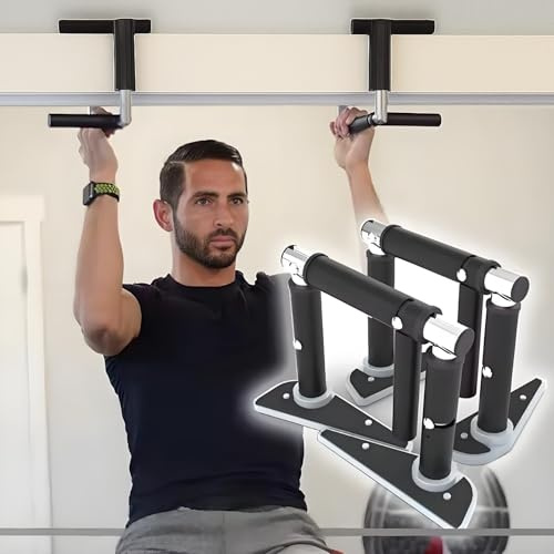 Gr8 Home Door Frame Cross Grips Pull Up Bar On the Door Foldable Horizontal Folding Home Gym Travel Fitness Exercise Workout Equipment