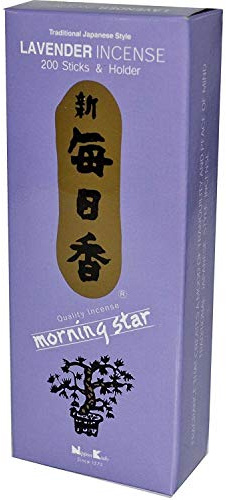 Morning Star Nippon Kodo Incense, Lavender, 0.32 Pound