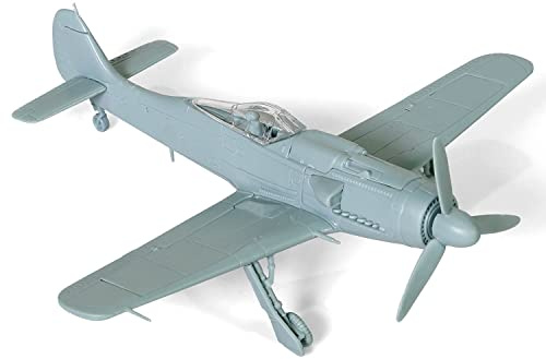 Forces Of Valor 1:72 Dt. FW 190 D-9 Sorau Februar 1945 - Standmodell, Modellbau, Diorama Modell, Militär Modellbau, Plastik Bausatz, Mittel, Hellblau