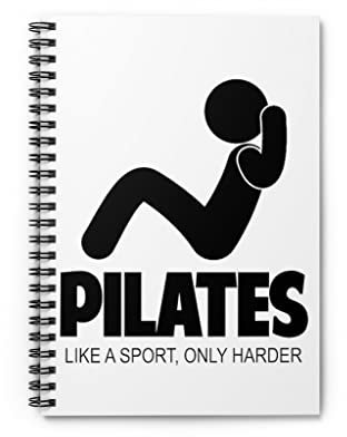 Spiral-Notizbuch, humorvolles Yoga-Lehrer, Wertschätzungsgeschenk, lustiges Sometimes I'm Off On A Pilates, für Männer und Frauen, Einheitsgröße