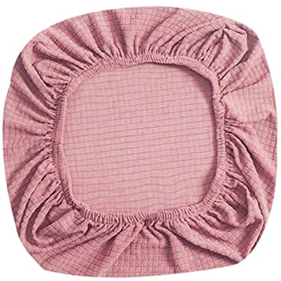 F Fityle Fundas Elásticas para Asientos de Sillas de Oficina Funda Elástica para Sillas, Rosa, Individual