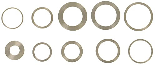 PRODIAMANT 2x Anneau réducteur 25,4x16x2,0mm pour disques de découpe, lames de scie, meuleuse d’angle, scie circulaire