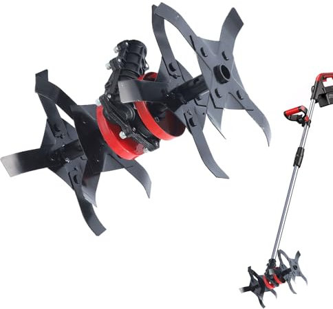 ATV Disc Harrow | Effektiv rorkult ogrässhjul, precision erosionsbeständig gräsmatta vertikalskärare dike hjul för trädgård, bondgård, fruktträdgård, fält, jordbruk