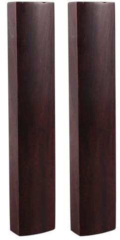 DRESSOOS Holz Briefbeschwerer zum Üben von Kalligrafie mit Glatter Oberfläche und Rechteckiger Form Elegante Schreibtischdekoration für Freunde der Chinesischen Kalligrafie