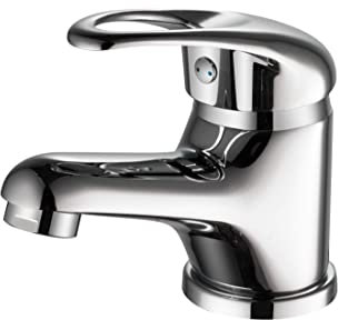 Niederdruck Waschtischarmatur Tuganna® Einhebel Bad Armatur Chrom 2406111