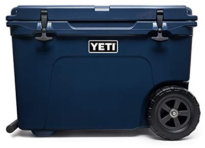 YETI Tundra Haul Portable Wheeled Cooler, Navy