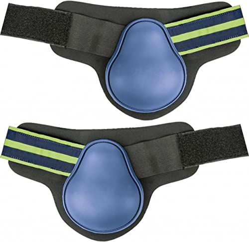 HKM Equestrian Gamaschen & Hufglocken B5500 Jagdgrün Pony