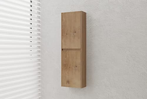 Seitenschrank TLB - 100 x 30 x 15 cm - Farbe wählbar, Farbe:Eiche Struktur