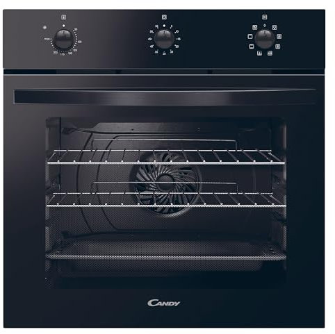 Candy FIDC N602 - Forno elettrico, 65 litri, Ventilato, Nero [Classe energetica A+]