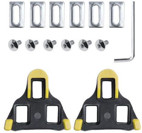 Namvo 2 Stück Fahrrad-Pedal-Stollen, kompatibel mit Shimano SPD SM-SH51 Fahrrad-Stollen, Fahrradschuhe, Stollen, Fahrradschuh-Stollen für Straßen- und Indoor-Fahrradschuhe