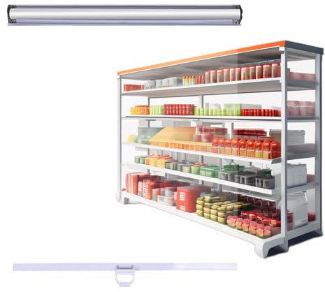 Durchlässig Rollläden für Kühlschränke Rollos Durchsichtig Aufrollbare Jalousien Gemüse Lebensmittelkonservierung Rollläden PVC Kunststoff Rollo Gardine(W65x150CM)