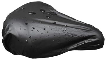 Gogogmee 6er Set wasserdichte Fahrradsattelschutzabdeckung PVC Schutz Für Sattel Größe L Ideal Für Regen Und Witterungsschutz Fahrradzubehör