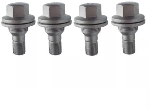 BASPHHH écrou Jante Compatible avec Peugeot pour 508 2010-2018 Boulons de Roue Écrous Goujons de Roue M14x1,25 9817024580