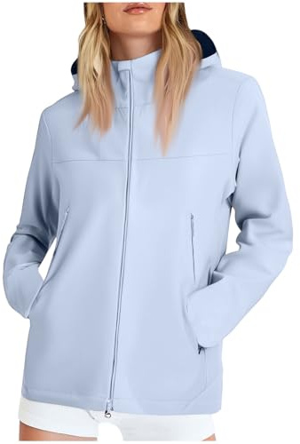 TOFOTL Impermeabile Poncho Regenjacke Neve Xlimpermeabile Gummistiefel Parka Giacca Trasparente Tecnica Giacca Donna Spolverino Donna Trench Impermeabile per Moto Raincoat 23Azzurro XL