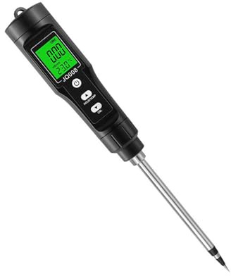 Multifunction Probe Meter Soil Temperature Tester with Temperature Calibration LCD Digital Temp Test Meter Multipurpose Tester