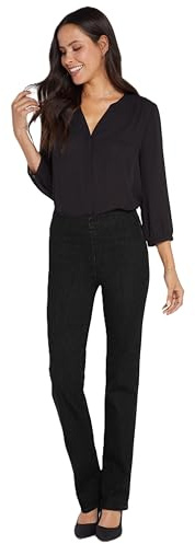 NYDJ Women's Pull on Marilyn Straight Leg Jeans