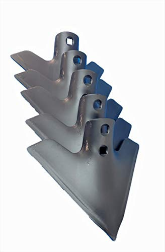 Reja arado 13A 6 mm BELLOTA. sin nervio tipo Golondrina. Pack de 5uds.