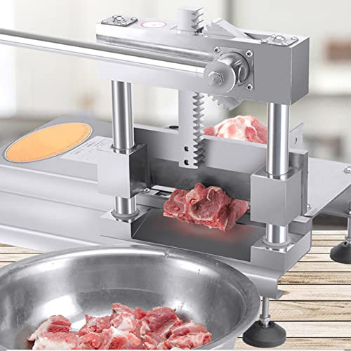 Affettatrice Professionale Affettatrice Manuale in Acciaio Inox Affettatrice Facile da Pulire Lama Spessore 260 Mm