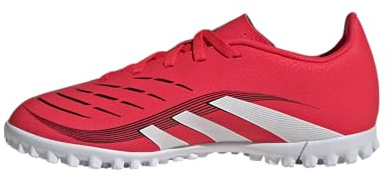 Adidas Unisex-Kids Club Predator Turf Soccer, Lucid Red/White/Black, 1