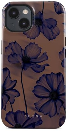 BURGA Handyhülle für iPhone 15 – Unisex Hybrid-Schutzhülle mit stoßdämpfendem TPU & kratzfester Außenschale, erhöhter Displayrand, MagSafe-kompatibel, kabelloses Laden, stylisches Design
