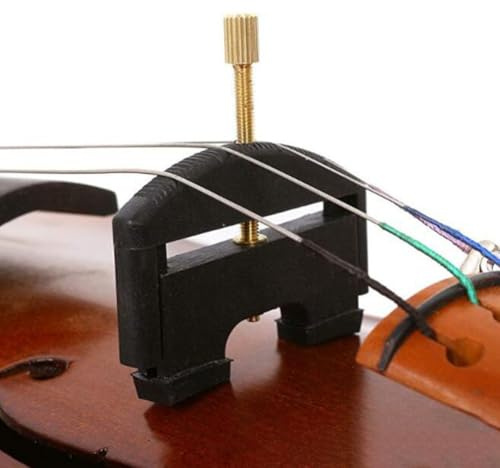 Eawfgtuw Strumento sollevatore per corde per violino /4-4/4 per sostituzione e regolazione del ponte, parte superiore seghettata per tenere le corde in modo sicuro, compatibile con violino di