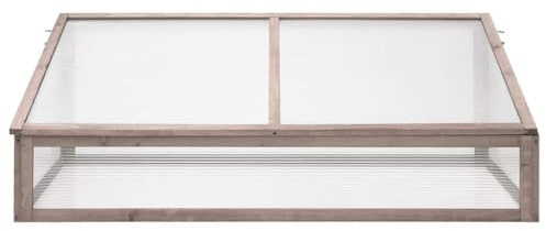 Solivagant Serre Gris 110x58,5x39 cm Bois de Sapin,(2.9 KG)