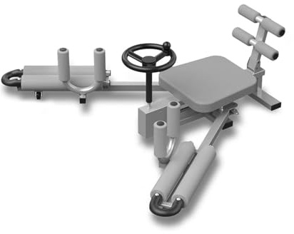 Hochleistungs-Beinstrecker, Professionelles Splits-Trainer-Beindehnungs-Trainingsgerät, Flexible Dehnausrüstung, 0–240° Verstellbare Dehnung, 150 Kg Tragfähigkeit(Color1)