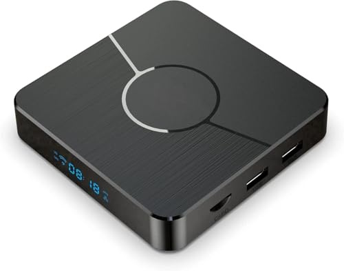 TV box Android 11 4K, lettore multimediale Smart Streaming con Amlogic S905W2, WiFi Dual Band, HDR10+ e Bluetooth per l'intrattenimento domestico
