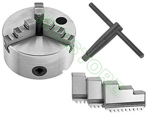 MANDRINO AUTOCENTRANTE PER TORNIO A 3+3 GRIFFE REVERSIBILI Ø 125 mm