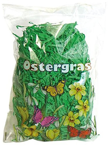 Luxtor Ostergras Osterdekoration, Ostern Gras grün 30gramm