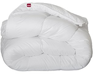 Abeil - Couette 4 Saisons Modulable - 2 Couettes Reliables par Attaches, 300g/m² et 200g/m² - Garnissage et Enveloppe 100% Polyester - Certifiée Oeko-Tex, Fabriquée en France - 200 x 200 cm