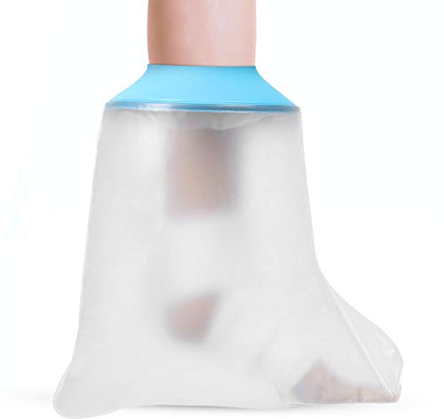 DOACT Protège Plâtre Jambe pour Étanche, Réutilisable Protections pour Plâtre, Gardant Plâtre et de Bandage au Sec, Le Bain Utilisé (31cm)