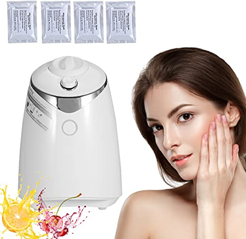 Gesichtsmasken Selber Machen mit 32 Kollagen, DIY Naturfrucht organisch Gesichtsmaske mit Fruchtkollagen, Gesichtsmaske mit intelligenter Sprachfunktion für Handbrust Hand Neck Skin Care
