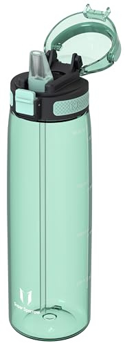 Sparrow Gourde avec Paille - Gourde Enfant - Tritan Bouteille d'eau | 500ml, 750ml, 1L, Étanche, Sans BPA, Lavable au lave-vaisselle, École, Sport, Enfant, Durable, Voyage, TouchSip