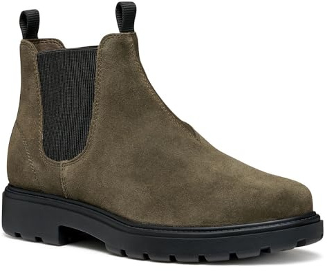 Geox U SPHERICA EC7 - Stivale da uomo Military, taglia 46 EU, militare, 46 EU