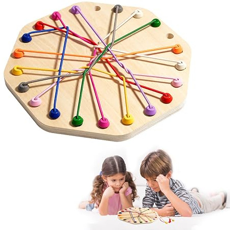 Twisted Games, panemy Brainy Knots Juego de Mesa Adulto Niños, Board Games for Family, Interacción Entre Padres e Hijos, Mejora la Cognición, el Pensamiento Lógico y Entrena el Cerebro