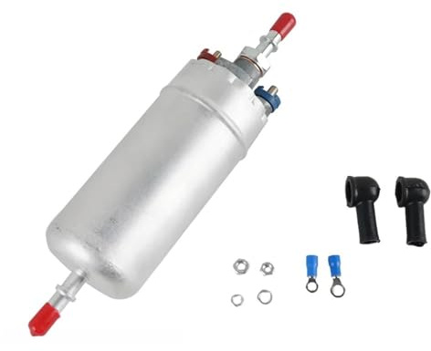 Conjunto de bomba de combustible eléctrica Bomba de combustible eléctrica de metal de 12 V para Iveco Daily (kit de accesorios 0580464073)