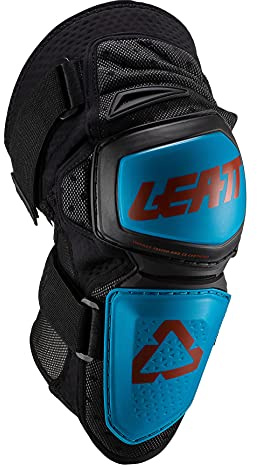 Leatt Enduro Kniebandage ist ein ausgezeichneter Schutz, und ist vollständig für Mountainbikes geeignet. Unisex-Knieschützer für Erwachsene, Blau/Schwarz, S/M