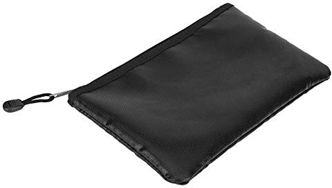 Dokumententasche Feuerfeste Tasche Aktentasche Feuerfeste Sicherheit Wasserdichte Passport Geld Laptop Aufbewahrung für Home Office (27 * 16CM)